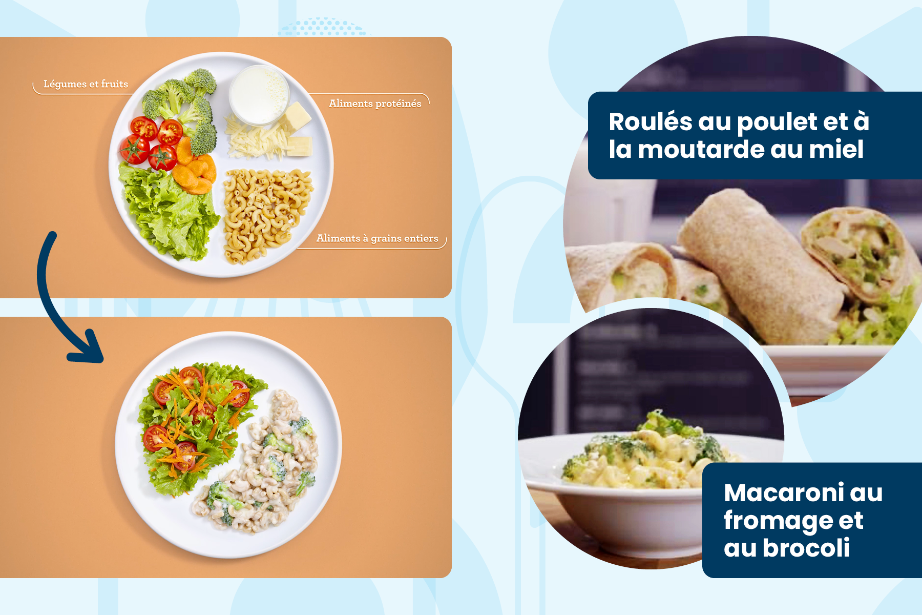 Repas et collations à préparer soi-même : Leçon 1 – Les composantes essentielles des repas et des collations